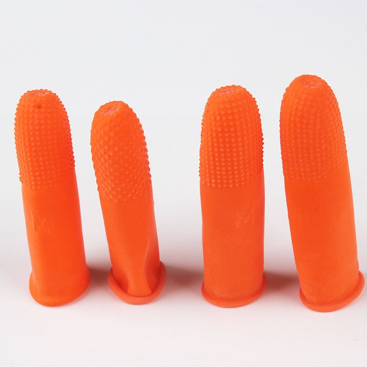 橙色防滑手指套