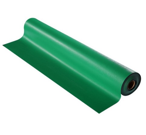 环保防静电卷材地板  绿色
